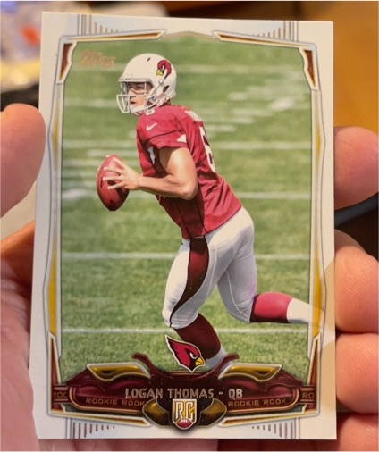 2014 Topps #364 Logan Thomas — front
