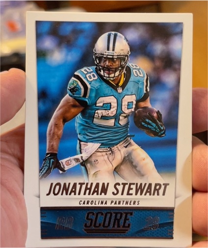 2014 Panini Score #34 Jonathan Stewart — front