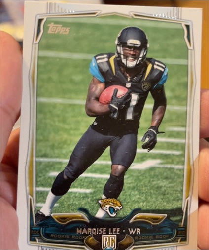 2014 Topps #431 Marqise Lee — front