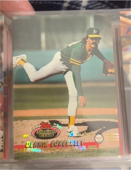 1993 Topps Stadium Club #291 Dennis Eckersley — front