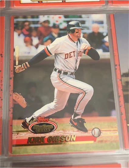 1993 Topps Stadium Club #673 Kirk Gibson — front