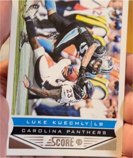 2013 Score #33 Luke Kuechly — front