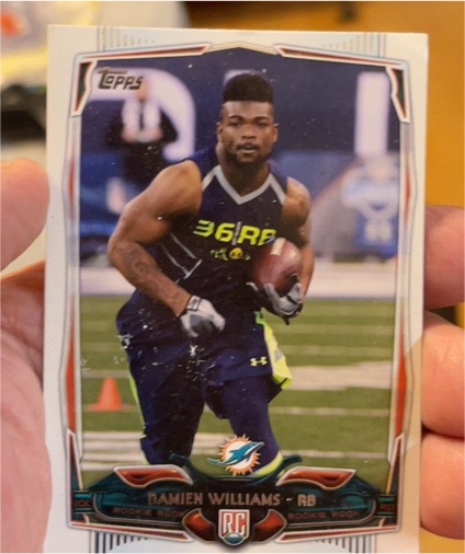 2014 Topps #410 Damien Williams — front