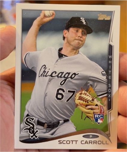 2014 Topps Update #US-232 Scott Carroll — front