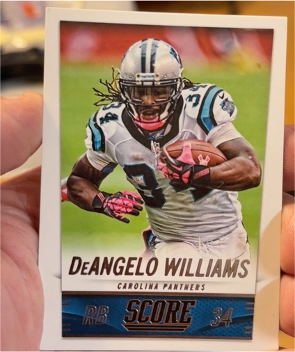 2014 Panini Score #33 DeAngelo Williams — front