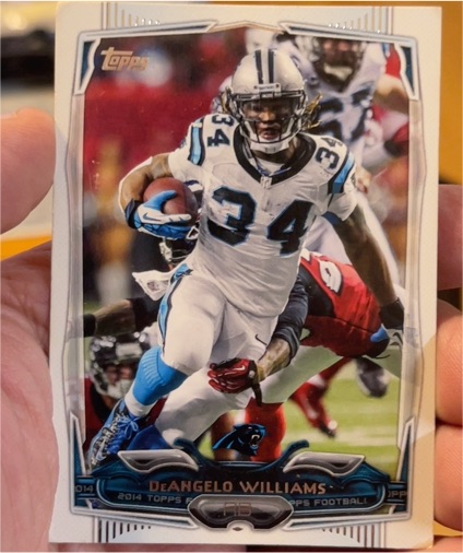 2014 Topps #131 DeAngelo Williams — front