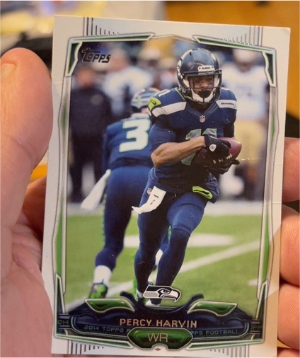 2014 Topps #109 Percy Harvin — front