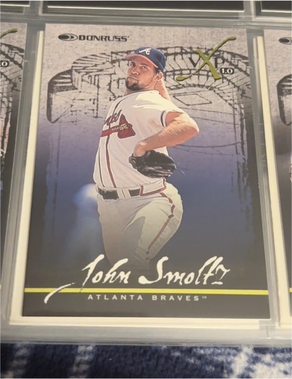 1997 Donruss VxP 1.0 #40 John Smoltz — front