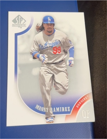 2009 SP Authentic #99 Manny Ramirez — front