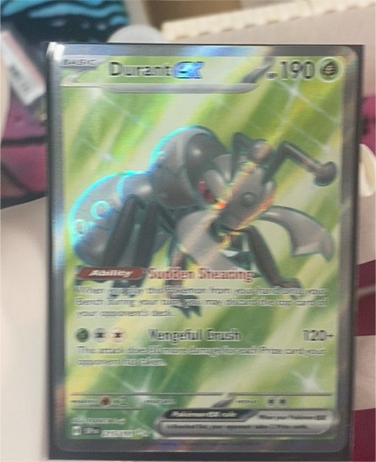2024 Pokémon Surging Sparks #215 Durant ex — front