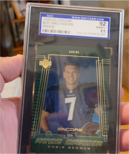 2000 Upper Deck Encore #235 Chris Redman Rookie — front