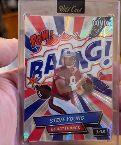 2025 Wild Card Comix Rookies and Legends #3 Steve Young — front