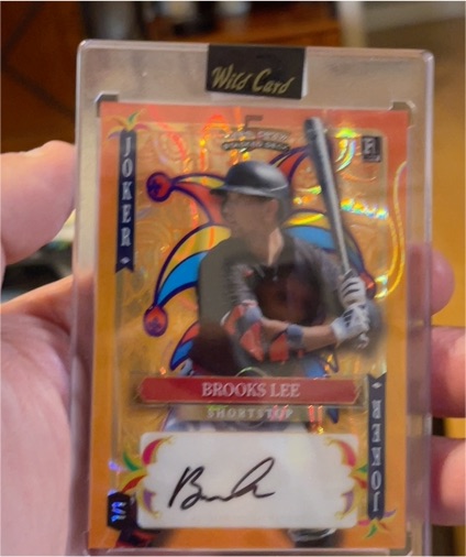 2024 Wild Card Joker Brooks Lee — front