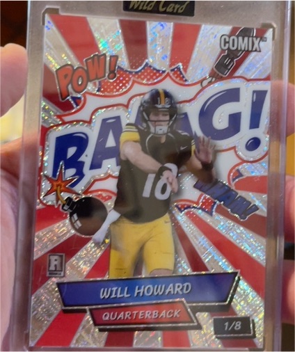 2025 Wild Card Comix #1/8 Will Howard — front