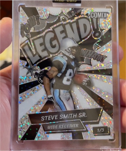 2025 Wild Card Comix Legend #Steve Smith Sr. 1/3 — front