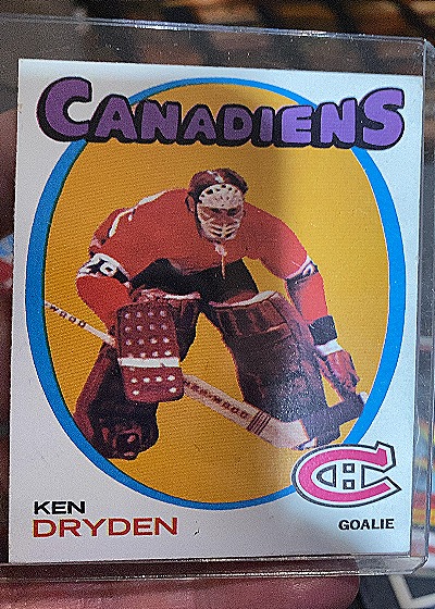 1971 Topps #45 Ken Dryden — front