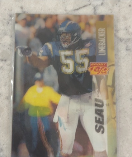 1995 Sportflix #11 Junior Seau — front