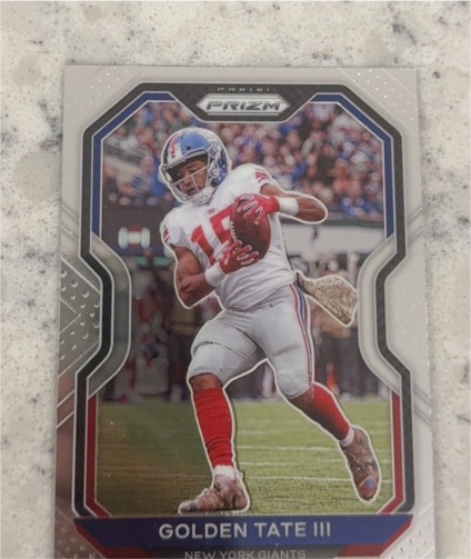 2020 Panini Prizm #162 Golden Tate III — front