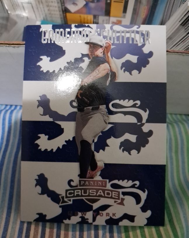 2025 Panini Crusade #58 Cameron Schlittler — front