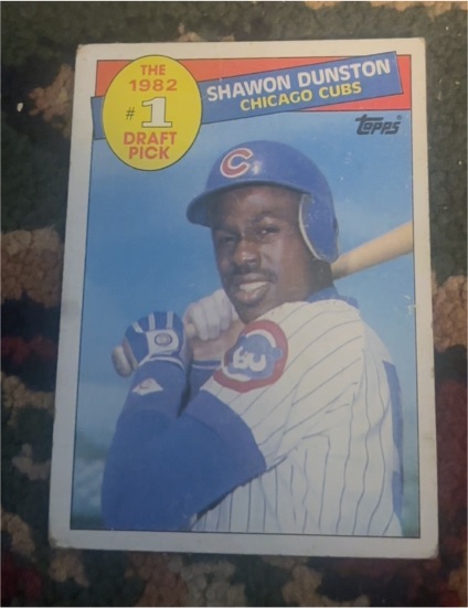 1985 Topps #280 Shawon Dunston — front