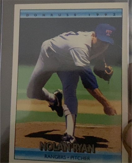 1992 Donruss #707 Nolan Ryan — front