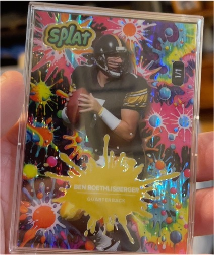 2025 Wild Card Splat #SPLAT Ben Roethlisberger — front