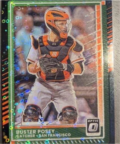 2025 Donruss Optic #15 Buster Posey — front