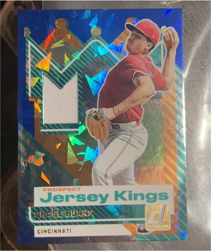 2025 Donruss #PJK-CB Chase Burns — front