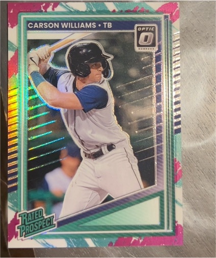 2025 Panini Donruss Optic #135 Carson Williams — front