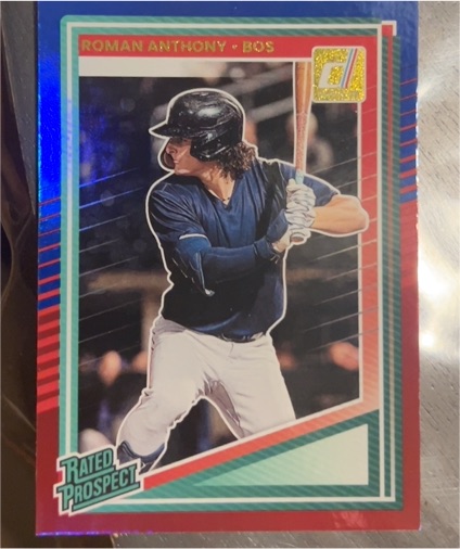 2025 Donruss #155 Roman Anthony — front