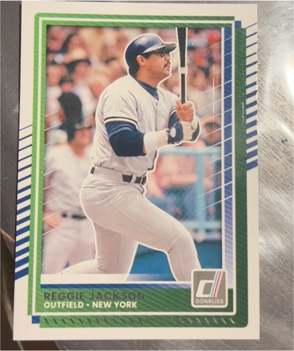 2025 Donruss #75 Reggie Jackson — front