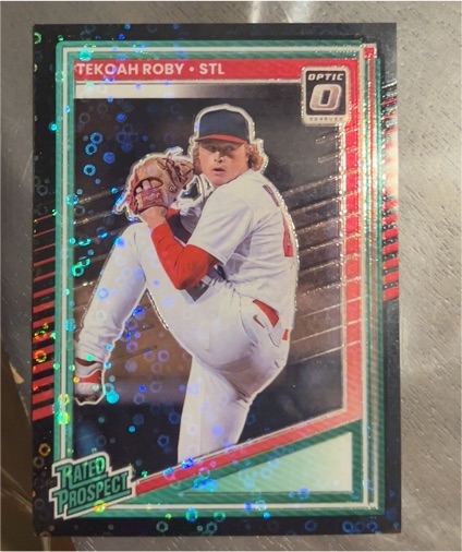 2025 Panini Donruss Optic #196 Tekoah Roby — front