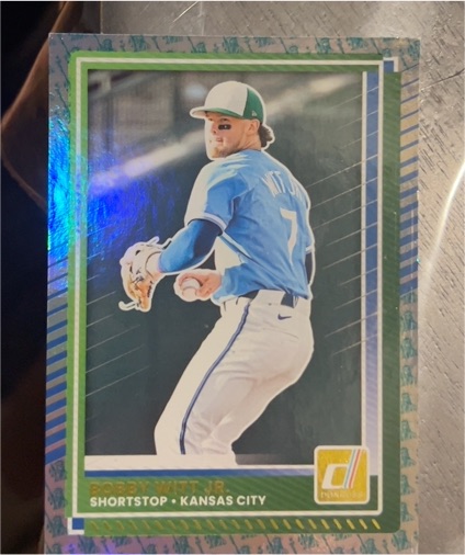 2025 Panini Donruss #27 Bobby Witt Jr. — front