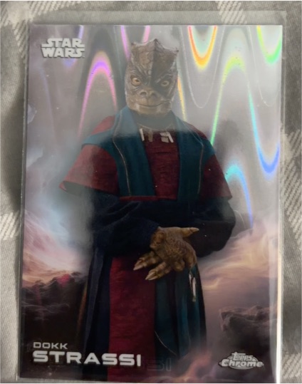 2025 Topps Chrome Star Wars #114 Dokk Strassi — front