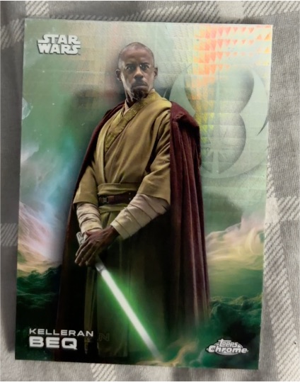 2025 Topps Chrome Star Wars #72 Kelleran Beq — front
