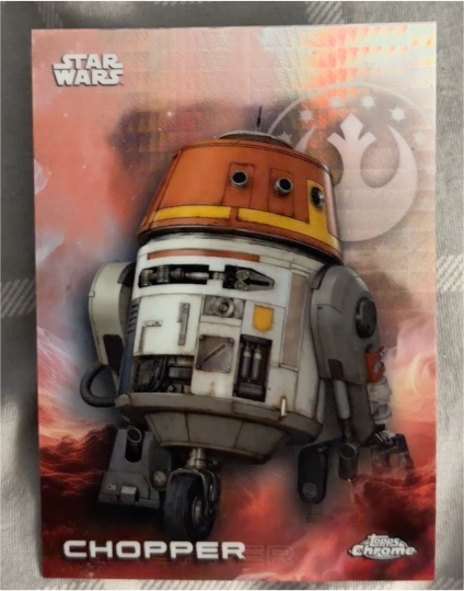 2025 Topps Chrome Star Wars #25 Chopper — front