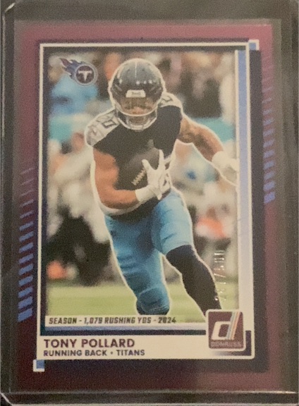 2025 Donruss #272 Tony Pollard — front
