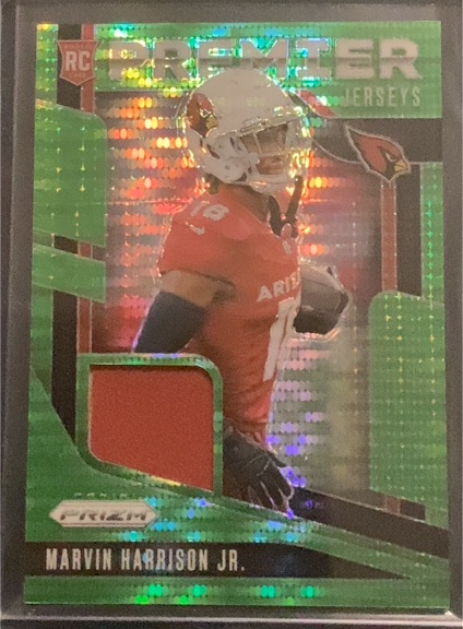 2024 Panini Prizm Premier Jerseys #PJ-MHJ Marvin Harrison Jr. — front