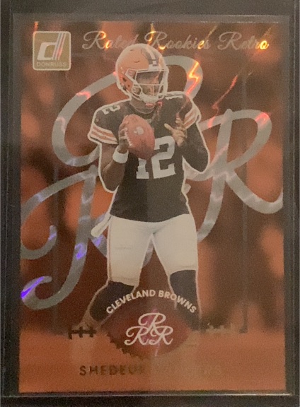 2025 Donruss Rated Rookies Retro #11 Shedeur Sanders — front