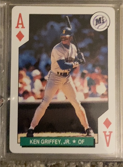 1991 U.S. Playing Card Company Ace of Diamonds Ken Griffey Jr. — front
