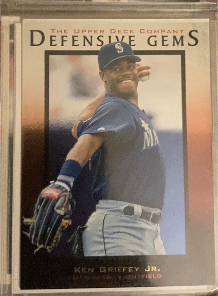 1996 Upper Deck Defensive Gems #150 Ken Griffey Jr. — front