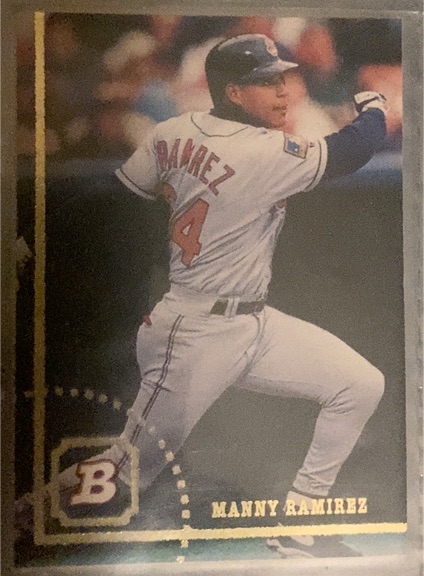 1994 Bowman #55 Manny Ramirez Cleveland Indians — front