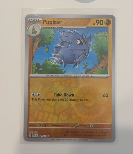 2025 Pokémon Journey Together #081 Pupitar — front