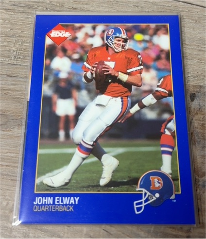 1992 Collector's Edge #TS1 John Elway — front
