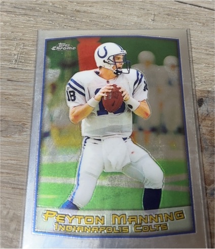 1999 Topps Chrome #120 Peyton Manning — front