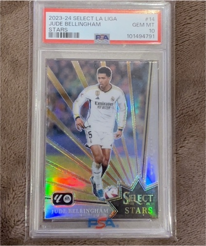 2023-24 Panini Select La Liga #14 Jude Bellingham Select Stars — front