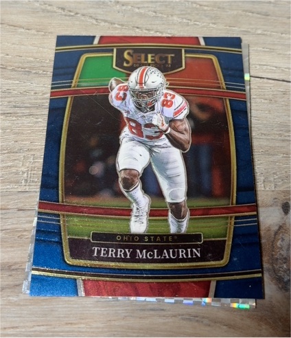 2022 Panini Select Draft Picks #83 Terry McLaurin — front