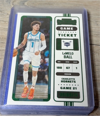 2022-23 Panini Contenders #72 LaMelo Ball — front