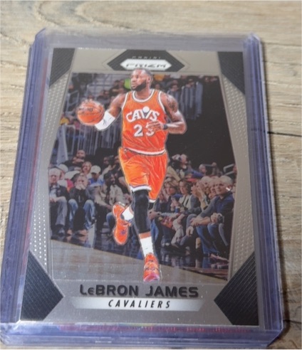 2017-18 Panini Prizm #191 LeBron James — front