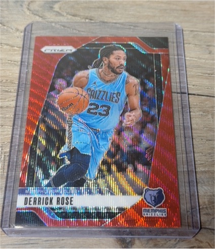 2024-25 Panini Prizm #53 Derrick Rose — front